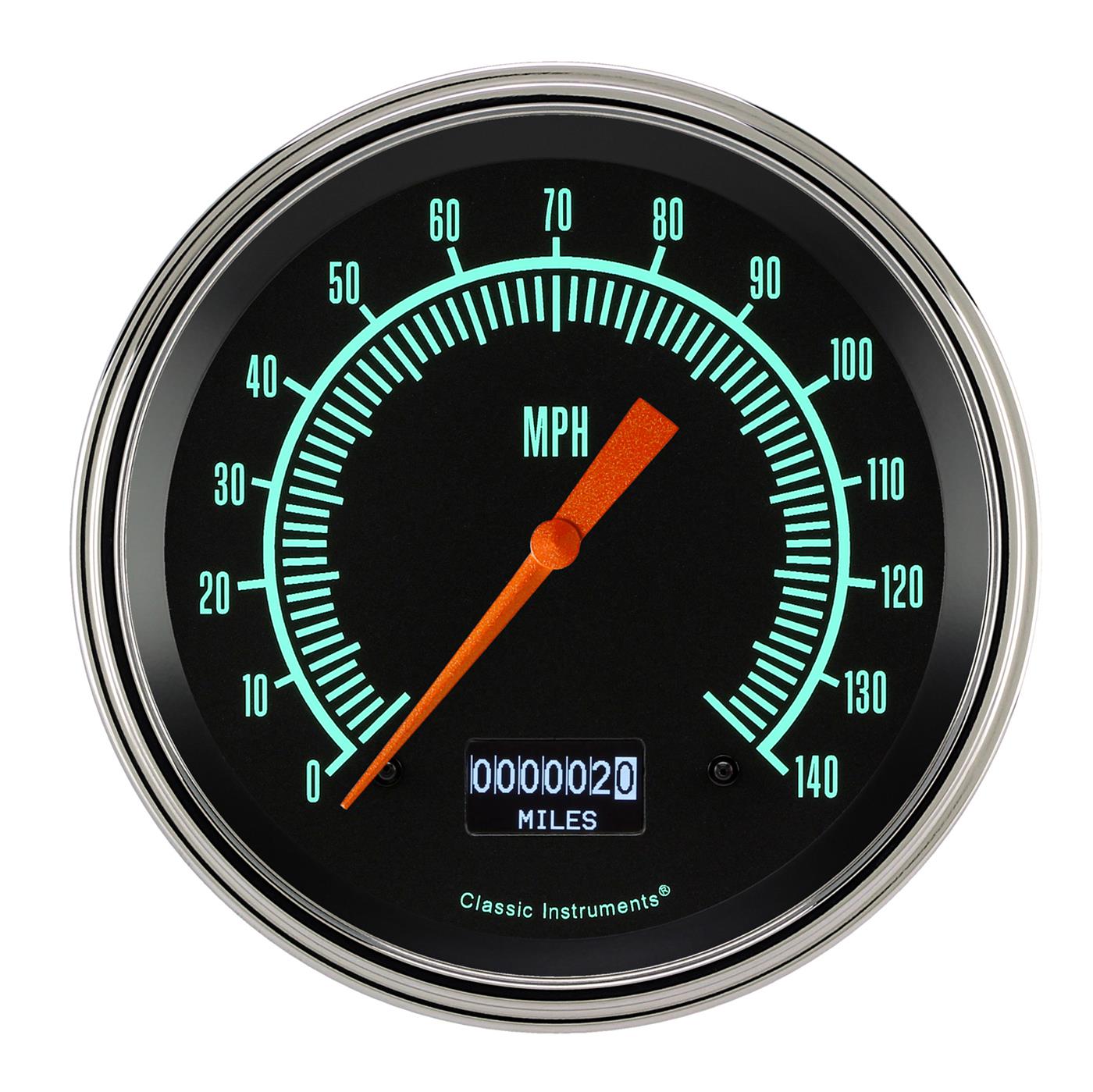 Classic Instruments G-Stock Series Speedometers GS56DSLF