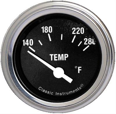 Classic Instruments Hot Rod Series Gauges HR26SLC