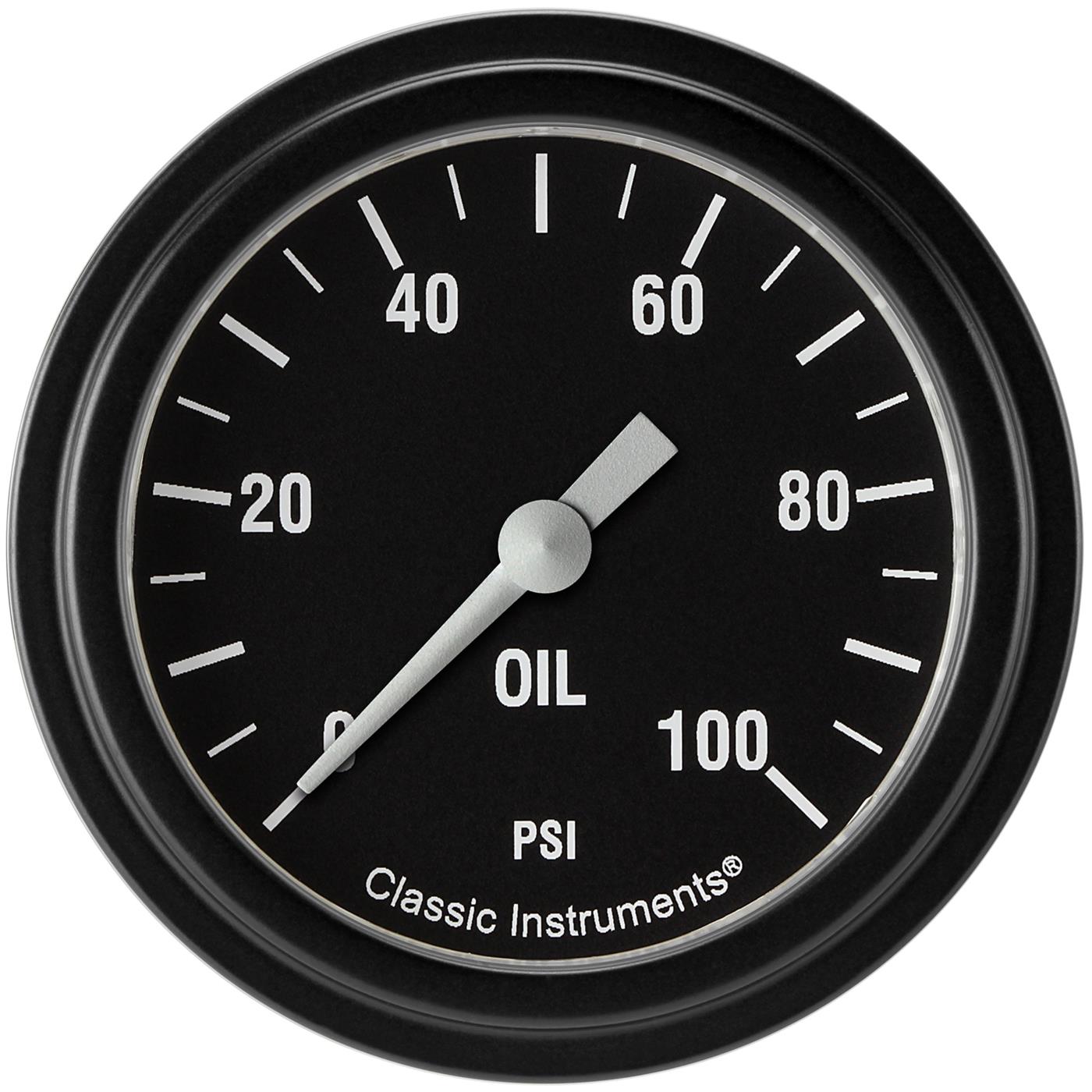 Classic Instruments Hot Rod Series Gauges HR381BLF