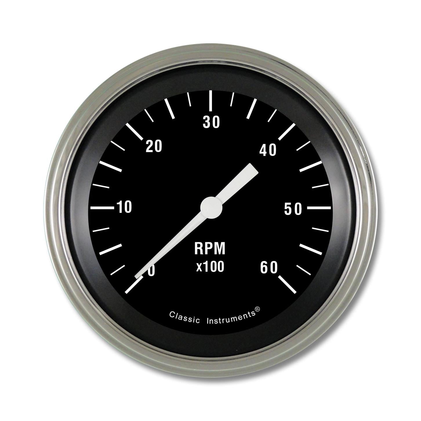 Classic Instruments Hot Rod Series Tachometers HR60SLF