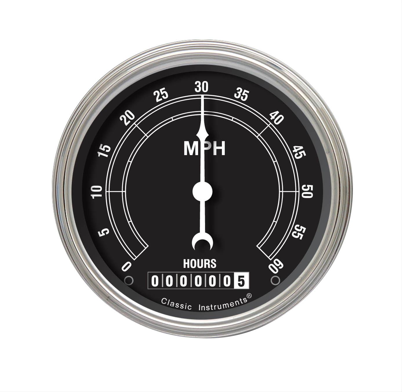 Classic Instruments Traditional Series Speedometers LSTR