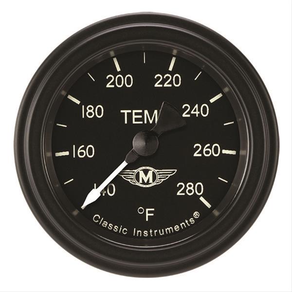 Classic Instruments Moal Bomber Series Gauges MA126BLF-12