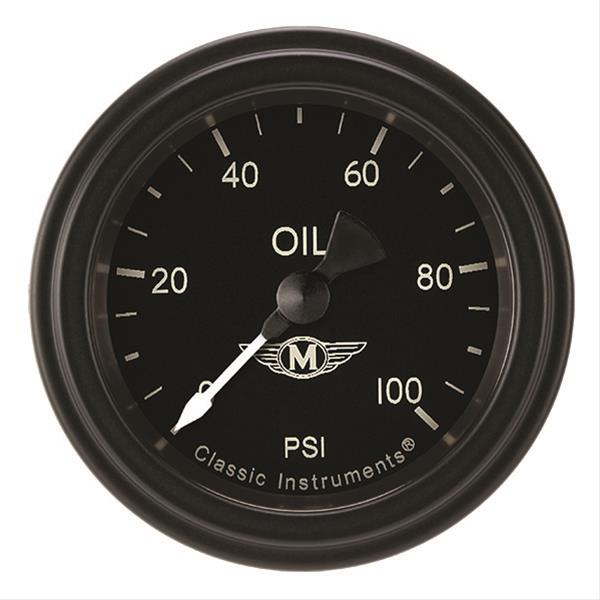 Classic Instruments Moal Bomber Series Gauges MA181BLF