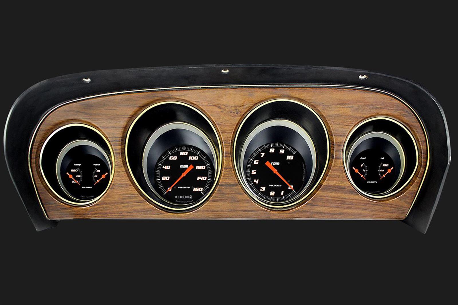 Classic Instruments 1969-70 Mustang Package Gauge Sets MU69VSB