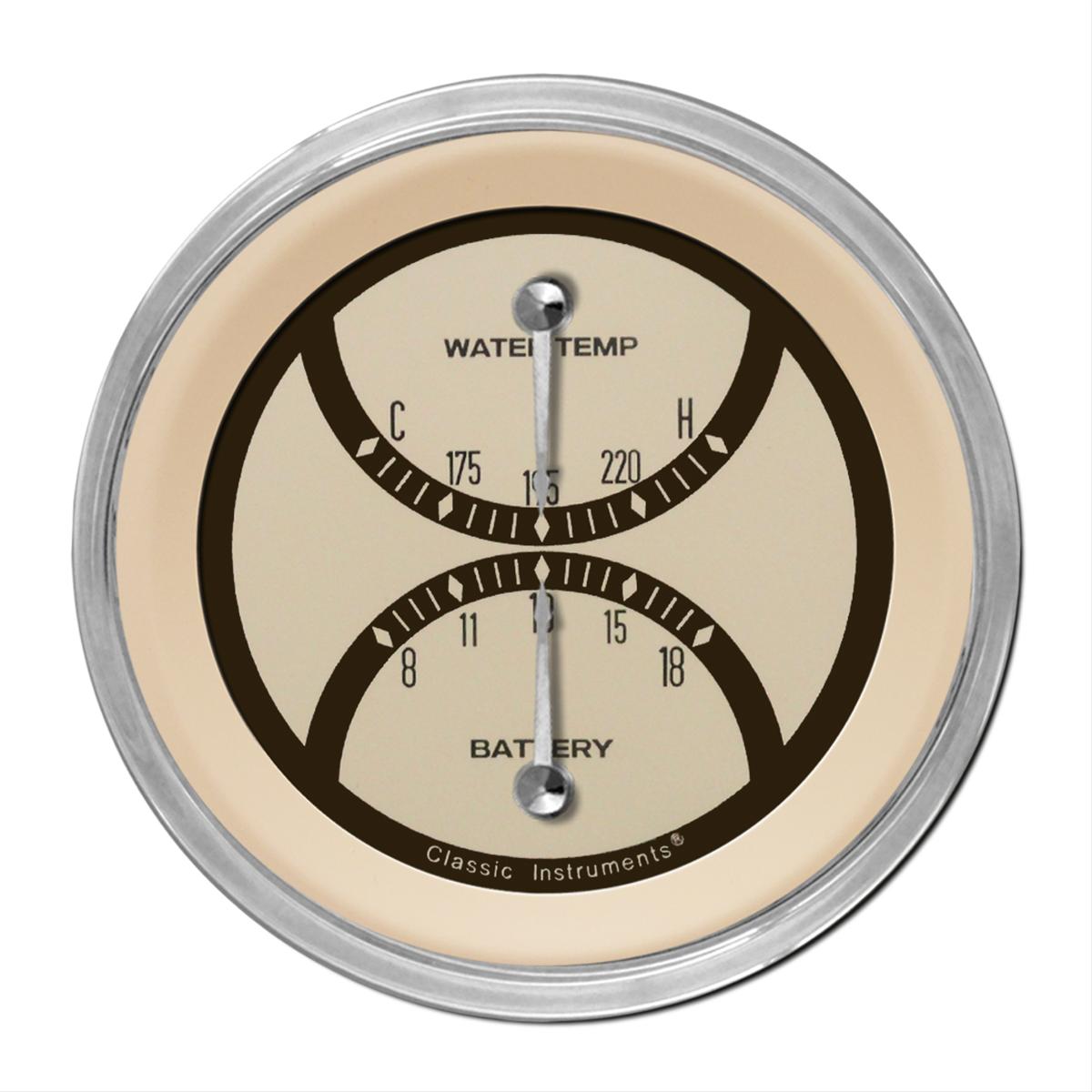 Classic Instruments Nostalgia VT Series Gauge Sets NT74SHC