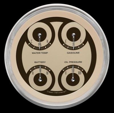 Classic Instruments Nostalgia VT Series Gauge Sets NT78SLC