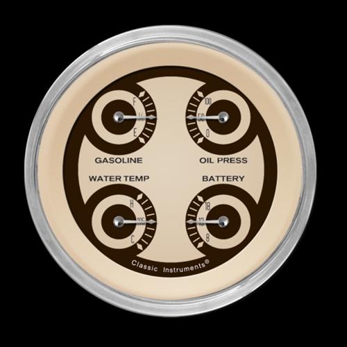 Classic Instruments Nostalgia VT Series Gauge Sets NT79SHC