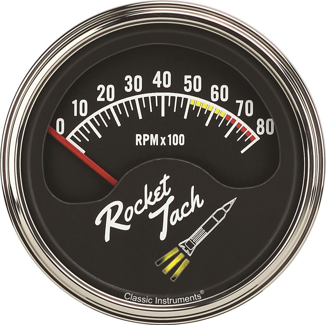 Classic Instruments Rocket Tachometers RT80SLF