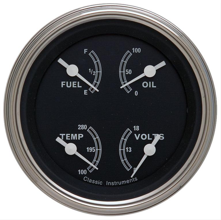 Classic Instruments Traditional Series Gauge Sets TR77SLC