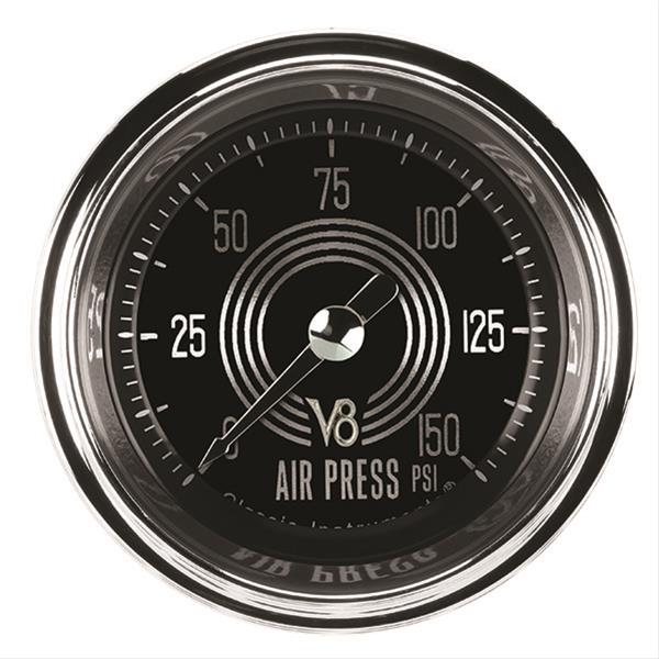 Classic Instruments V8 Speedster Series Gauges V8SR118SHC