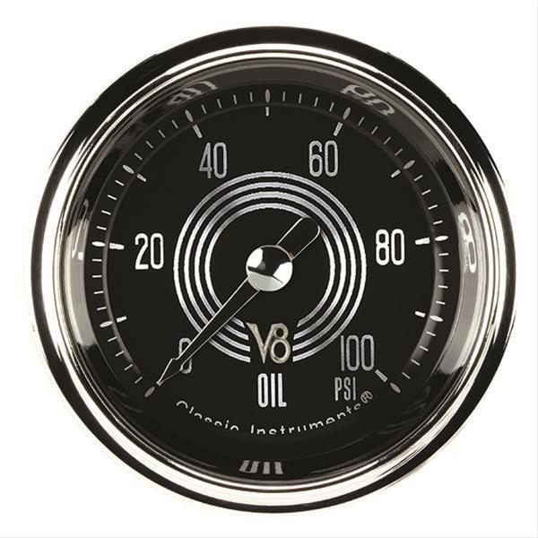 Classic Instruments V8 Speedster Series Gauges V8SR181SHC