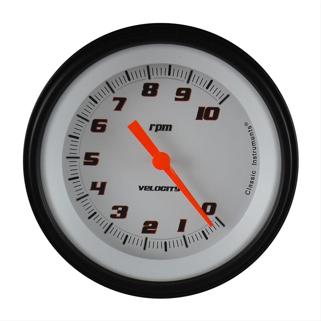 Classic Instruments Velocity Series Tachometers VS10WBLF