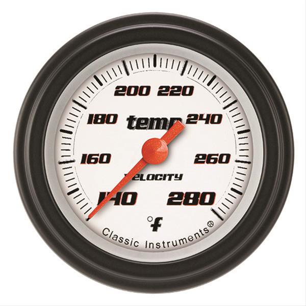 Classic Instruments Velocity Series Gauges VS126WBLF-12