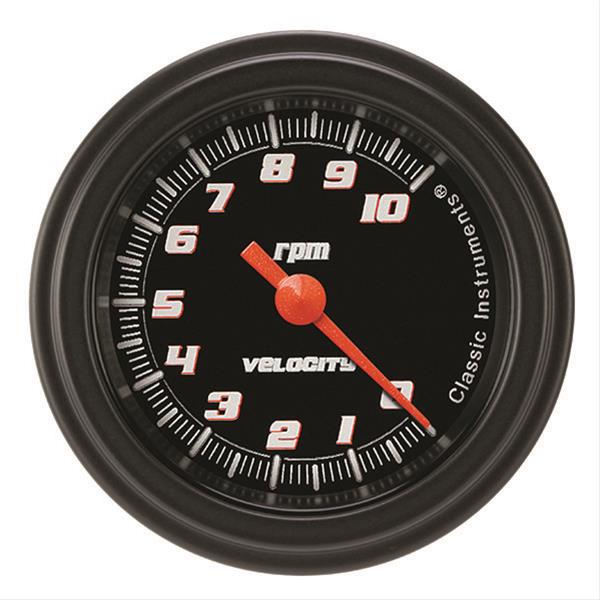 Classic Instruments Velocity Series Tachometers VS183BBLF