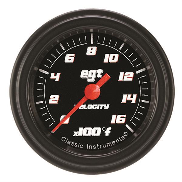 Classic Instruments Velocity Series Gauges VS198BBLF