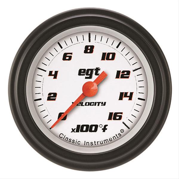Classic Instruments Velocity Series Gauges VS198WBLF