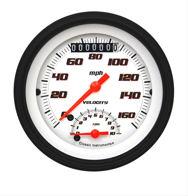 Classic Instruments Velocity Series Gauge Sets VS20WBLF