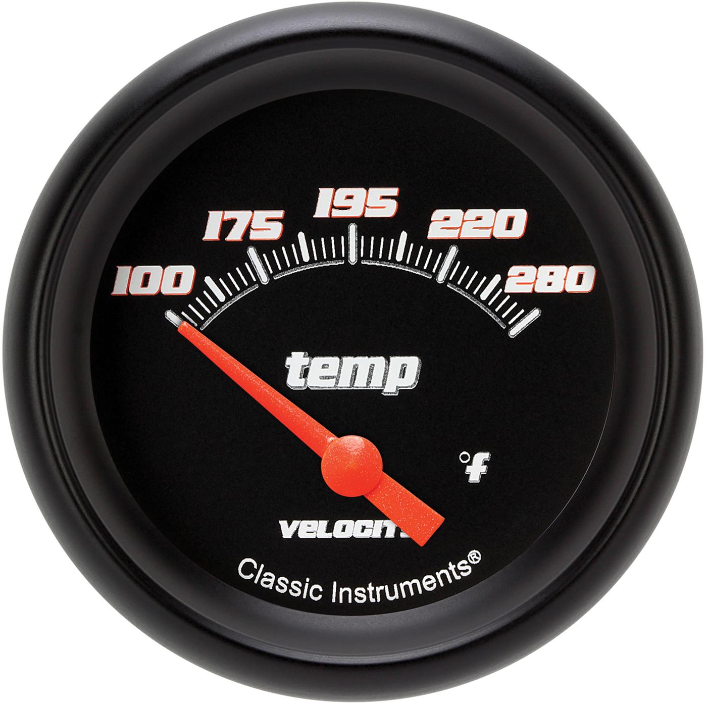 Classic Instruments Velocity Series Gauges VS226BBPF-08