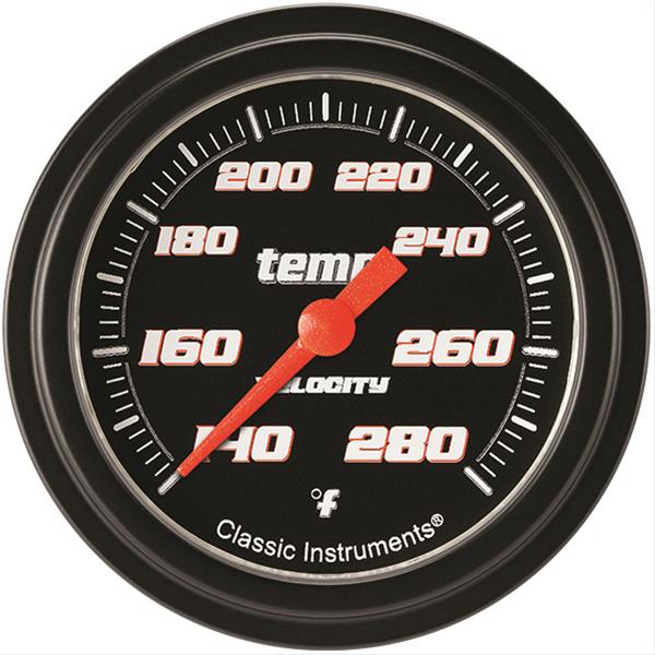 Classic Instruments Velocity Series Gauges VS326BBLF-12