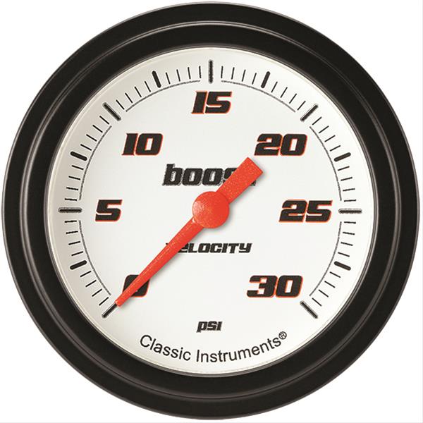 Classic Instruments Velocity Series Gauges VS342WBLF
