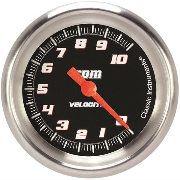 Classic Instruments Velocity Series Tachometers VS383BAPF