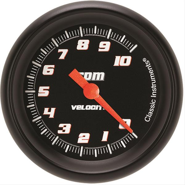Classic Instruments Velocity Series Tachometers VS383BBPF