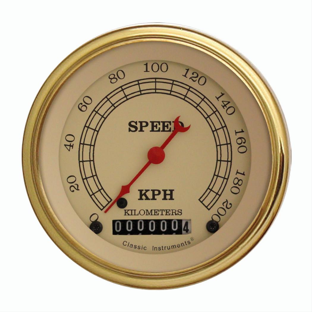 Classic Instruments Vintage Series Speedometers VT59GLF