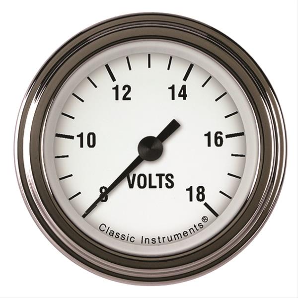 Classic Instruments White Hot Series Gauges WH130SLF