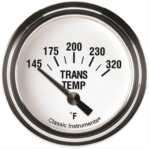 Classic Instruments White Hot Series Gauges WH227SLF