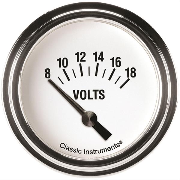 Classic Instruments White Hot Series Gauges WH230SLF