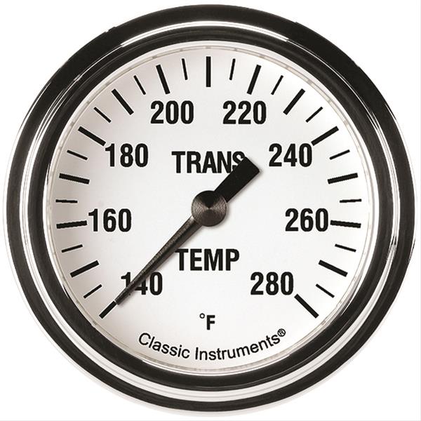 Classic Instruments White Hot Series Gauges WH327SLF