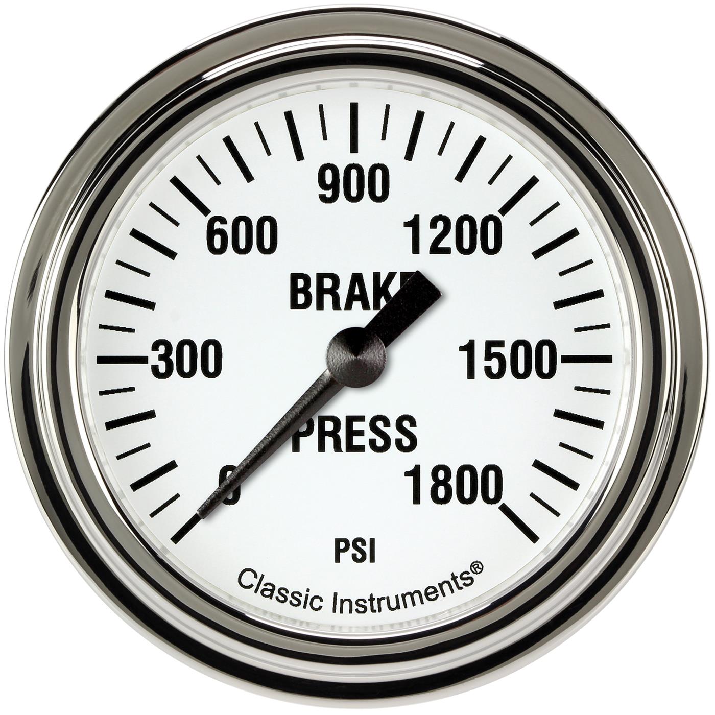 Classic Instruments White Hot Series Gauges WH367SLF