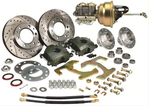 Classic Performance Front Disc Brake Kits 4954CBK-6HK