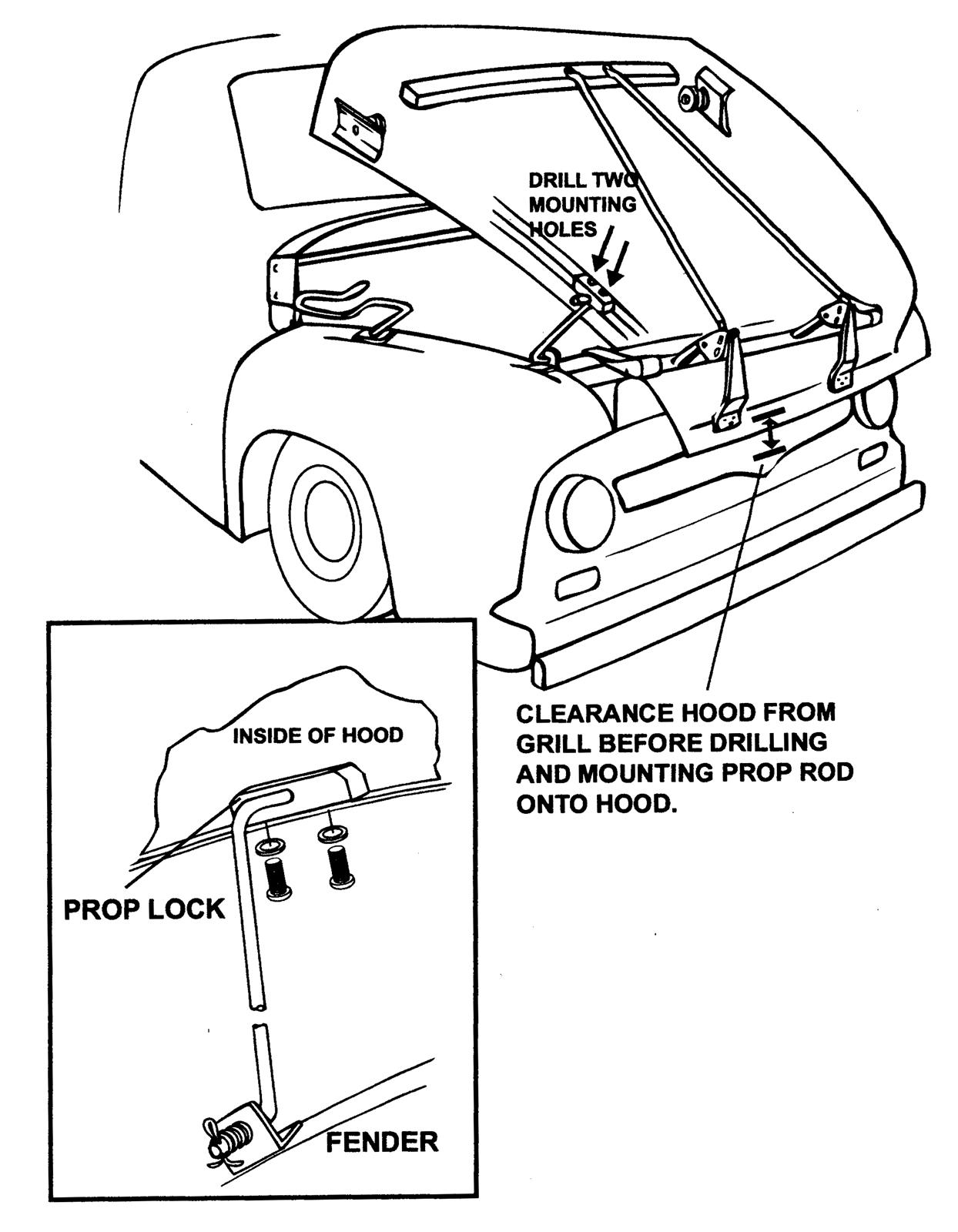 Classic Performance Tilt Hood Kits 5356MMB-P