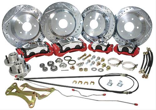 Classic Performance Complete Front and Rear Big Brake Kits 5557FRBK-BB