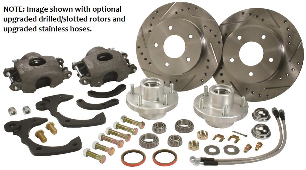 Classic Performance Offset Wheel Disc Brake Kits 5558WBK-SO