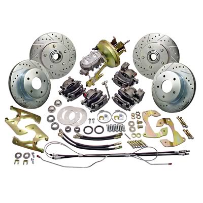 Classic Performance Complete Front and Rear Disc Brake Kits 5864FRBK-S