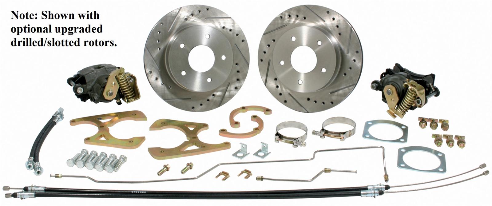 Classic Performance Rear Disc Brake Kits 6366RWBK-5E