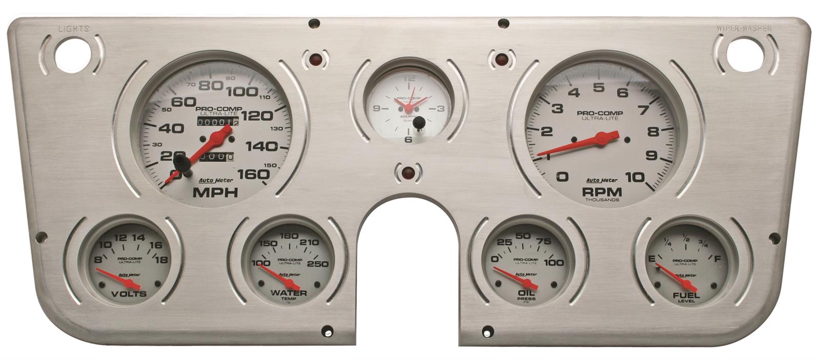 Classic Performance Gauge Kits and Instrument Clusters 6772BGP-GR