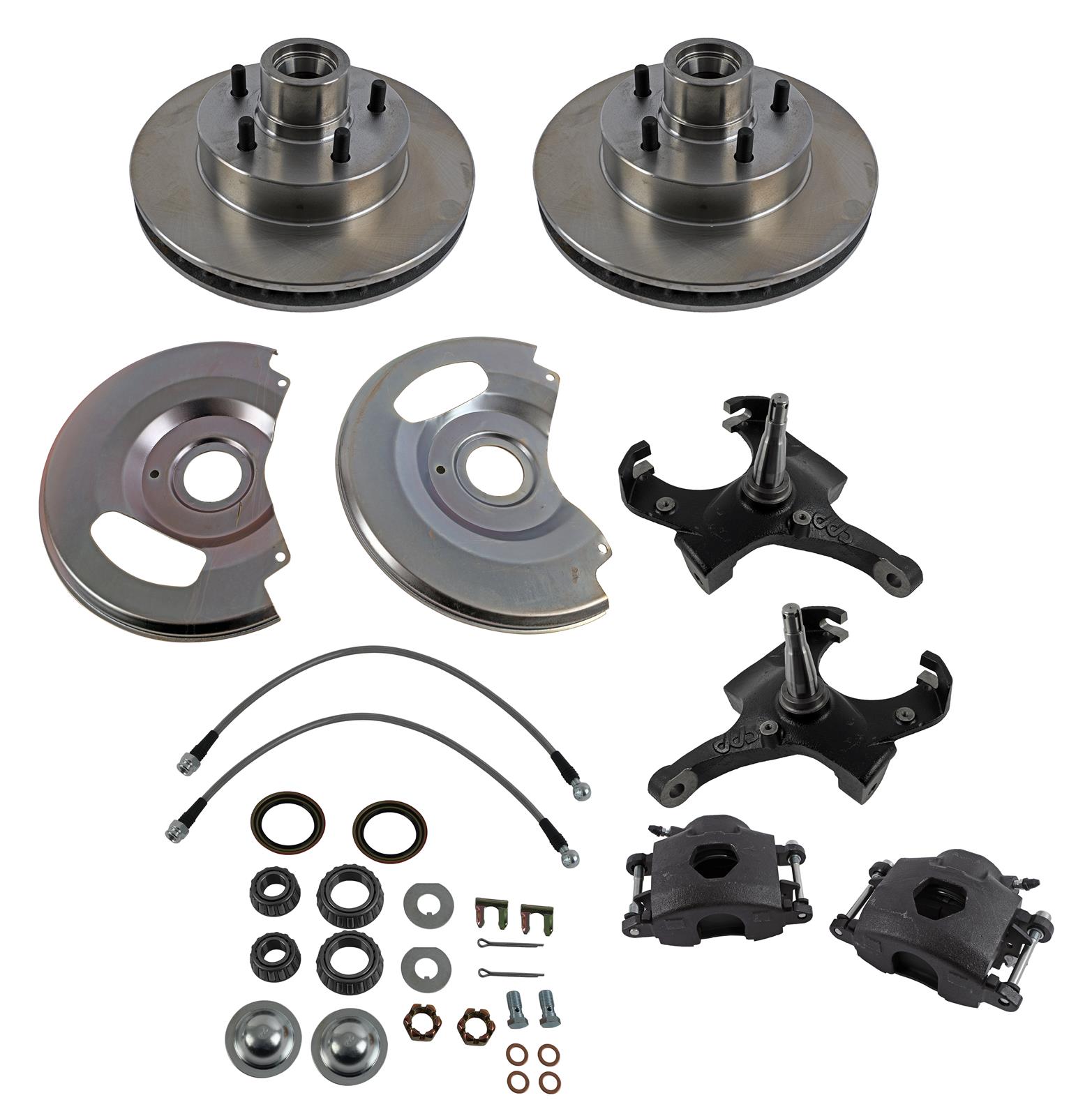 Classic Performance Upgrade Drop Spindle Brake Kits 7387SWBK-5OE