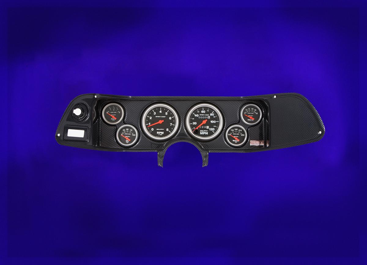 Classic Thunder Road Instrument Panels with AutoMeter Gauges 101700113
