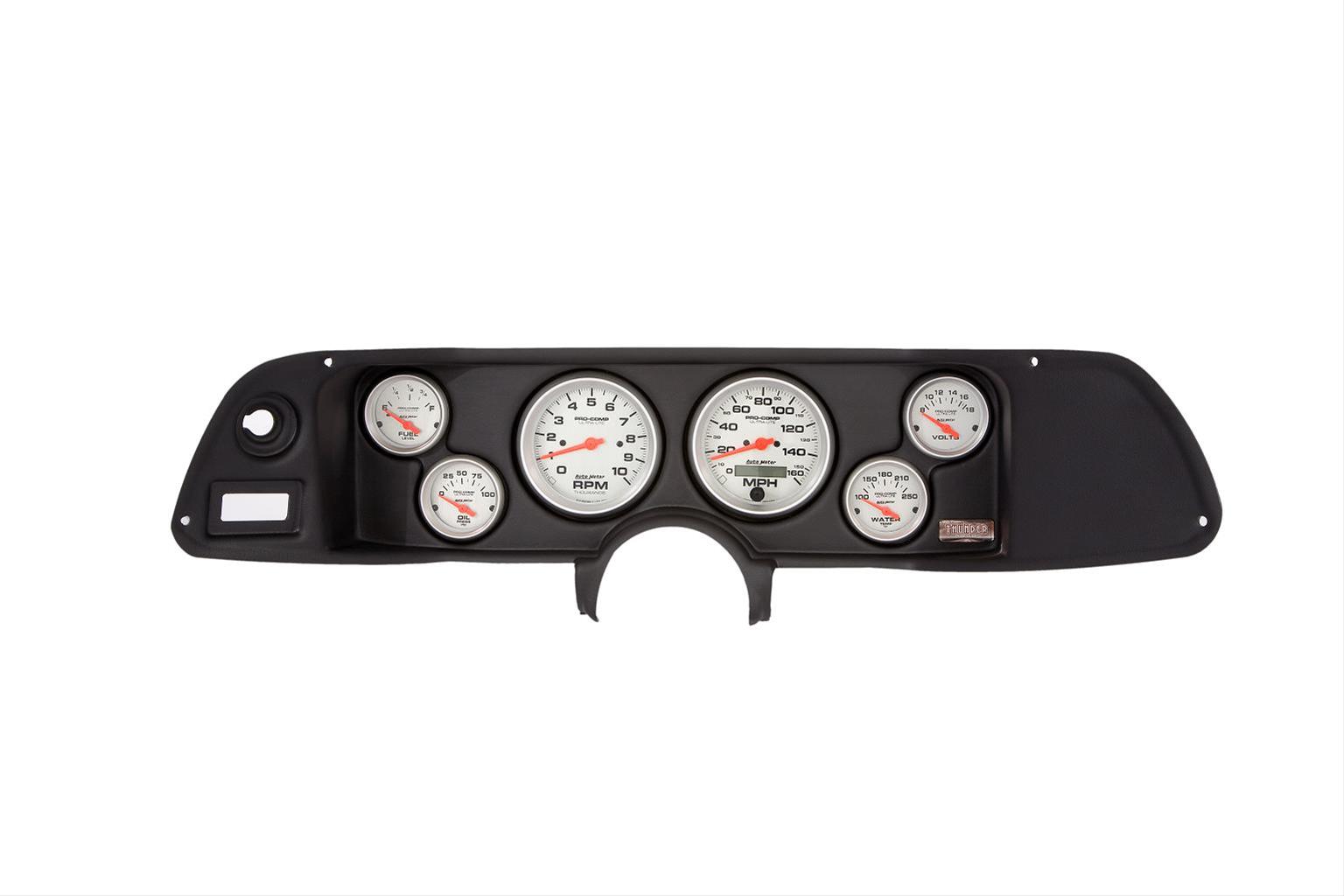 Classic Thunder Road Instrument Panels with AutoMeter Gauges 101701311