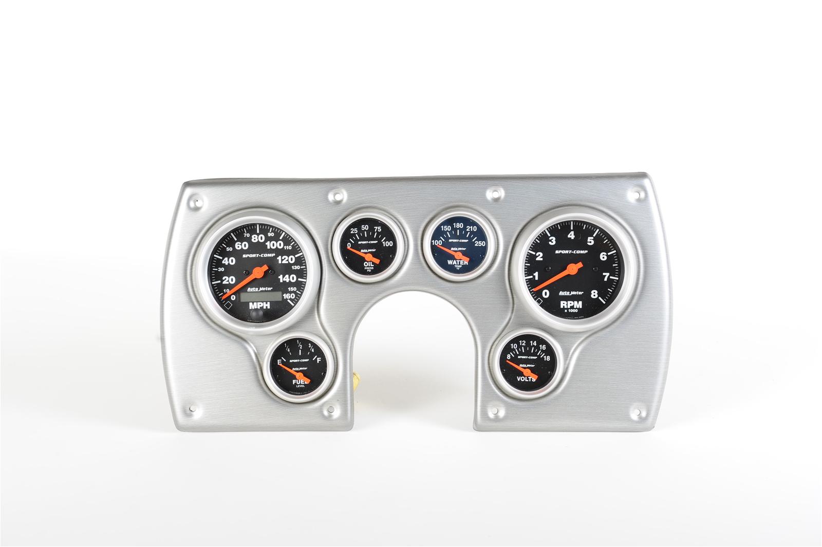 Classic Thunder Road Instrument Panels with AutoMeter Gauges 101820212