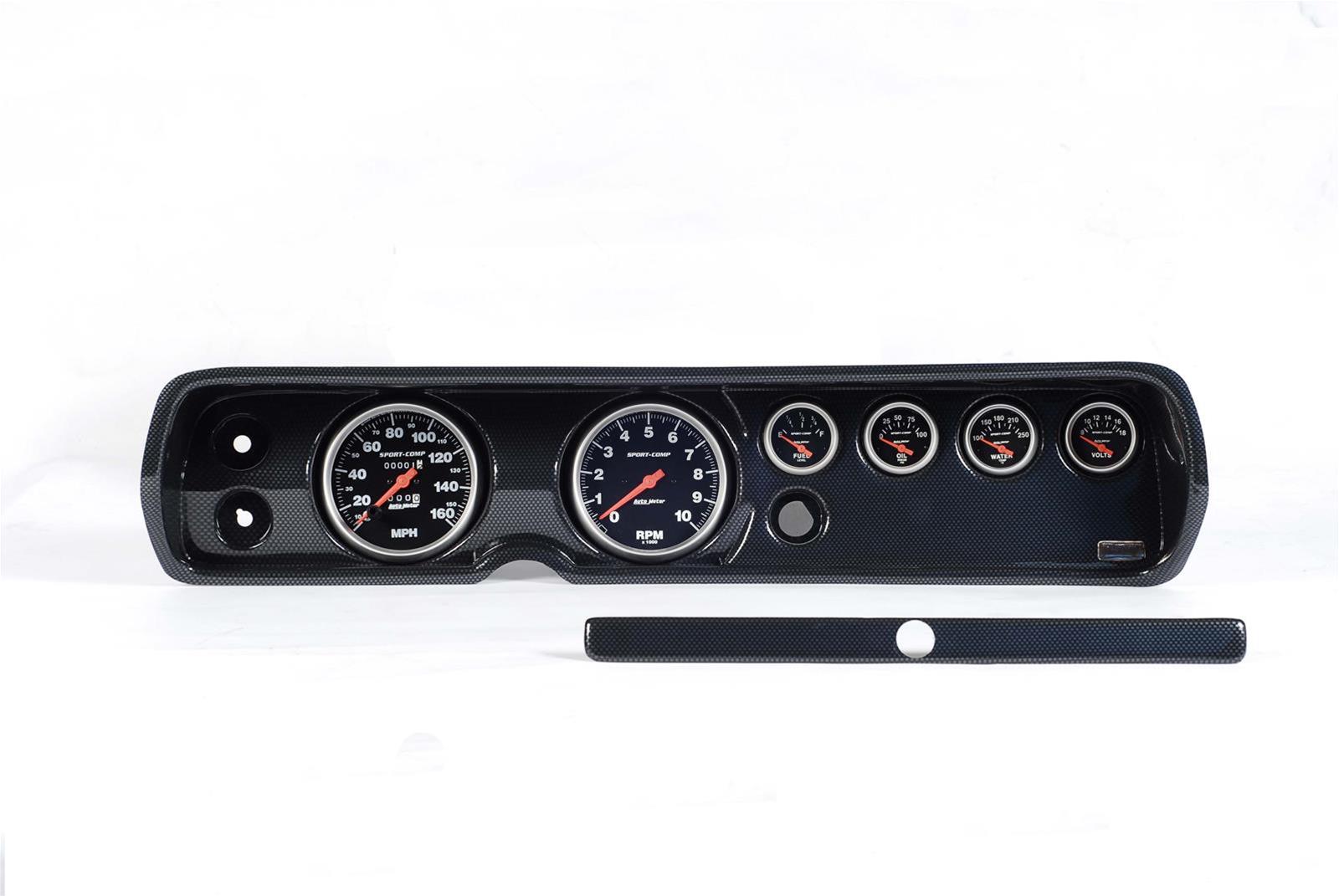 Classic Thunder Road Instrument Panels with AutoMeter Gauges 103640123