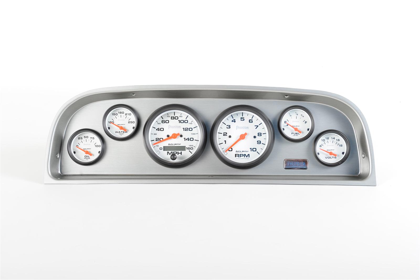 Classic Thunder Road Instrument Panels with AutoMeter Gauges 107600412