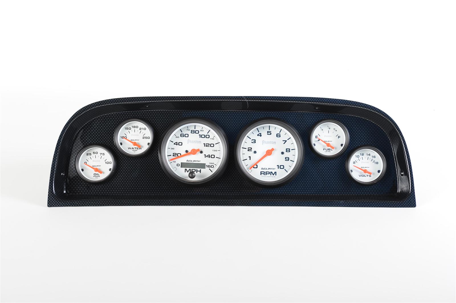 Classic Thunder Road Instrument Panels with AutoMeter Gauges 107600413