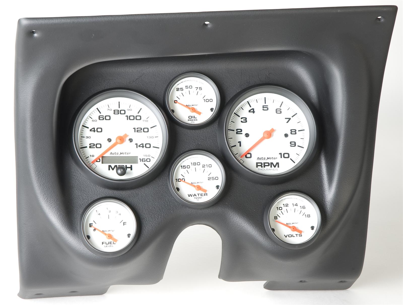 Classic Thunder Road Instrument Panels with AutoMeter Gauges 410670411