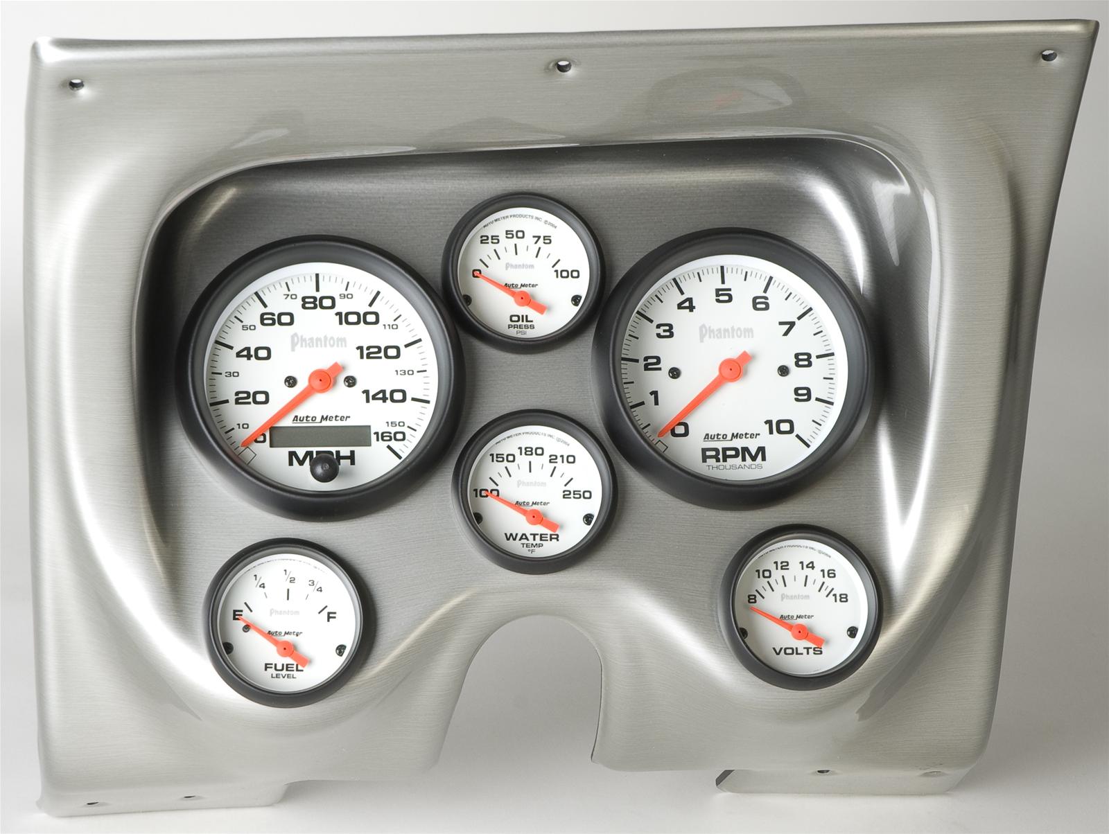 Classic Thunder Road Instrument Panels with AutoMeter Gauges 410670412