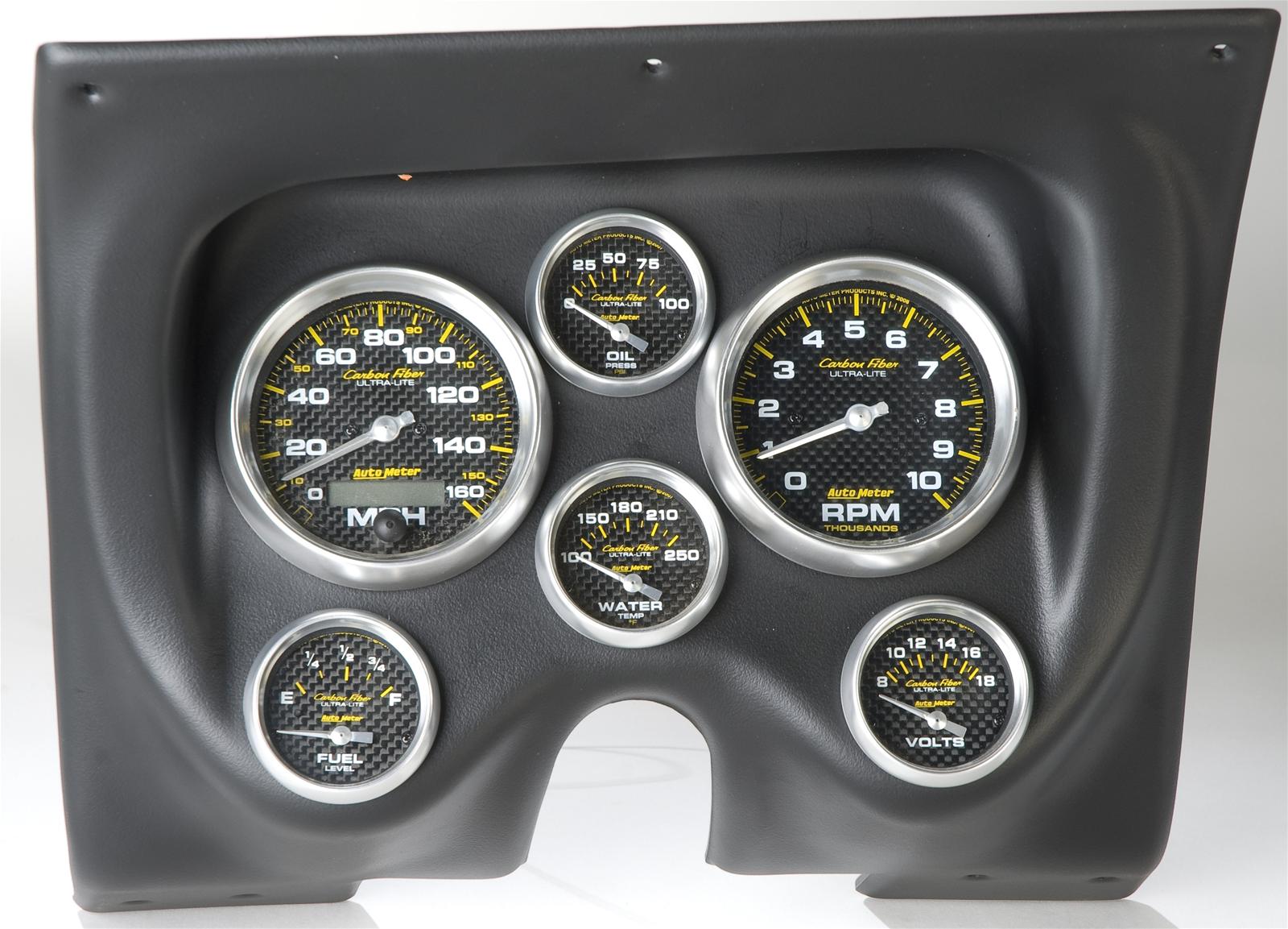 Classic Thunder Road Instrument Panels with AutoMeter Gauges 410670511