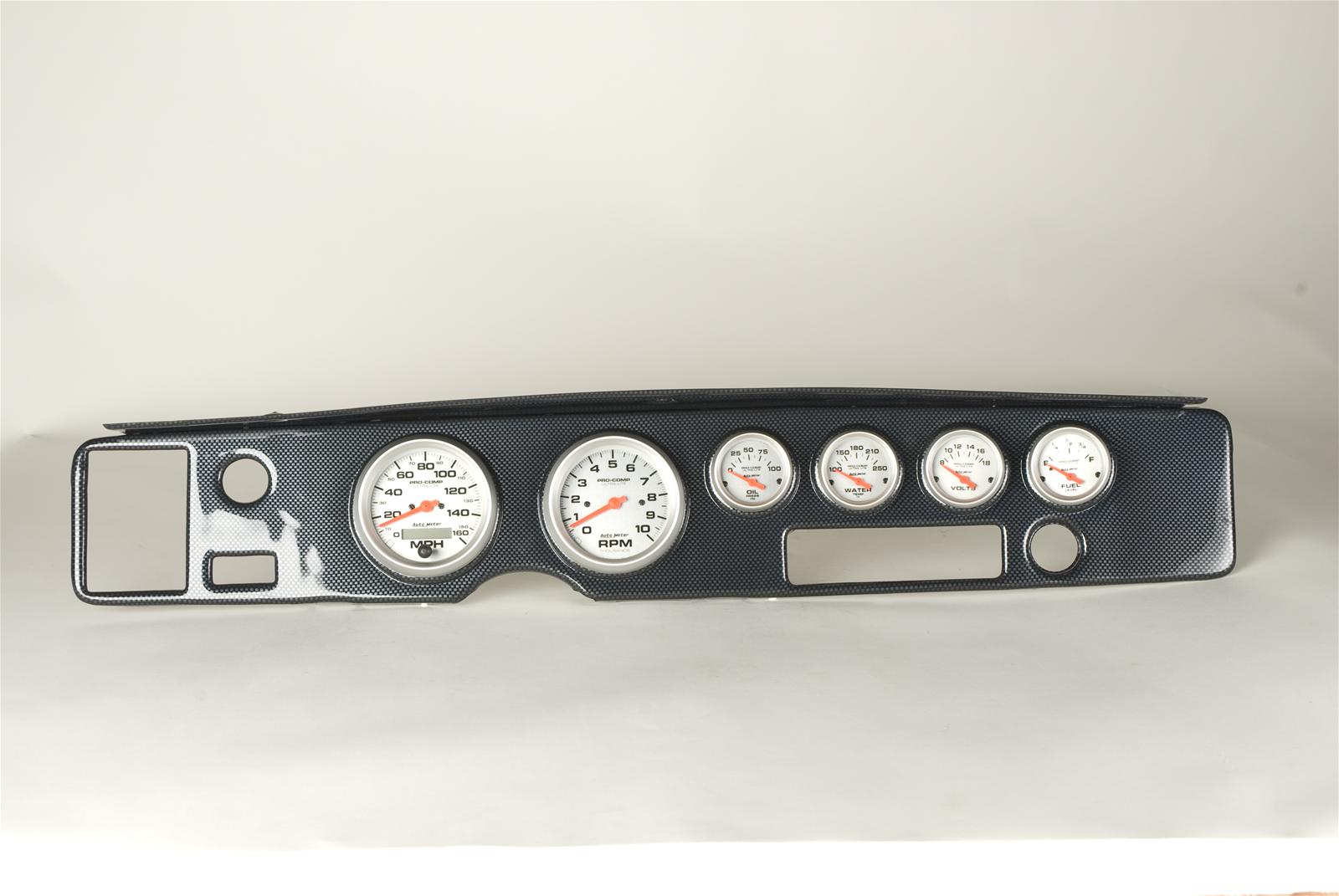 Classic Thunder Road Instrument Panels with AutoMeter Gauges 410700313